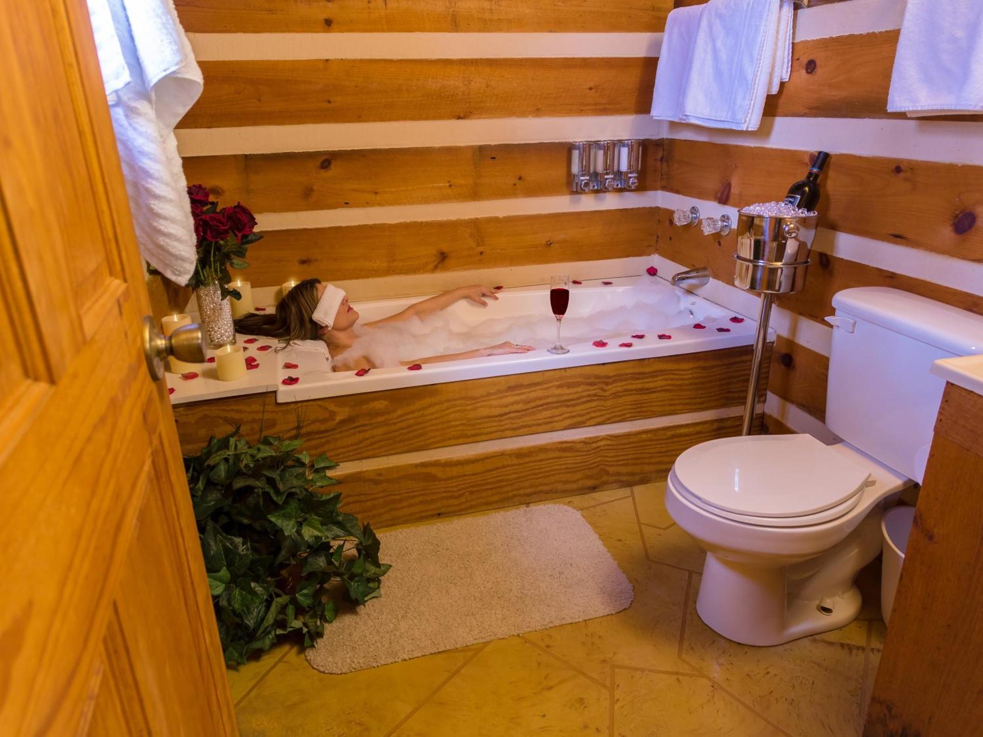 Rustic Cabin 세비어빌 외부 사진
