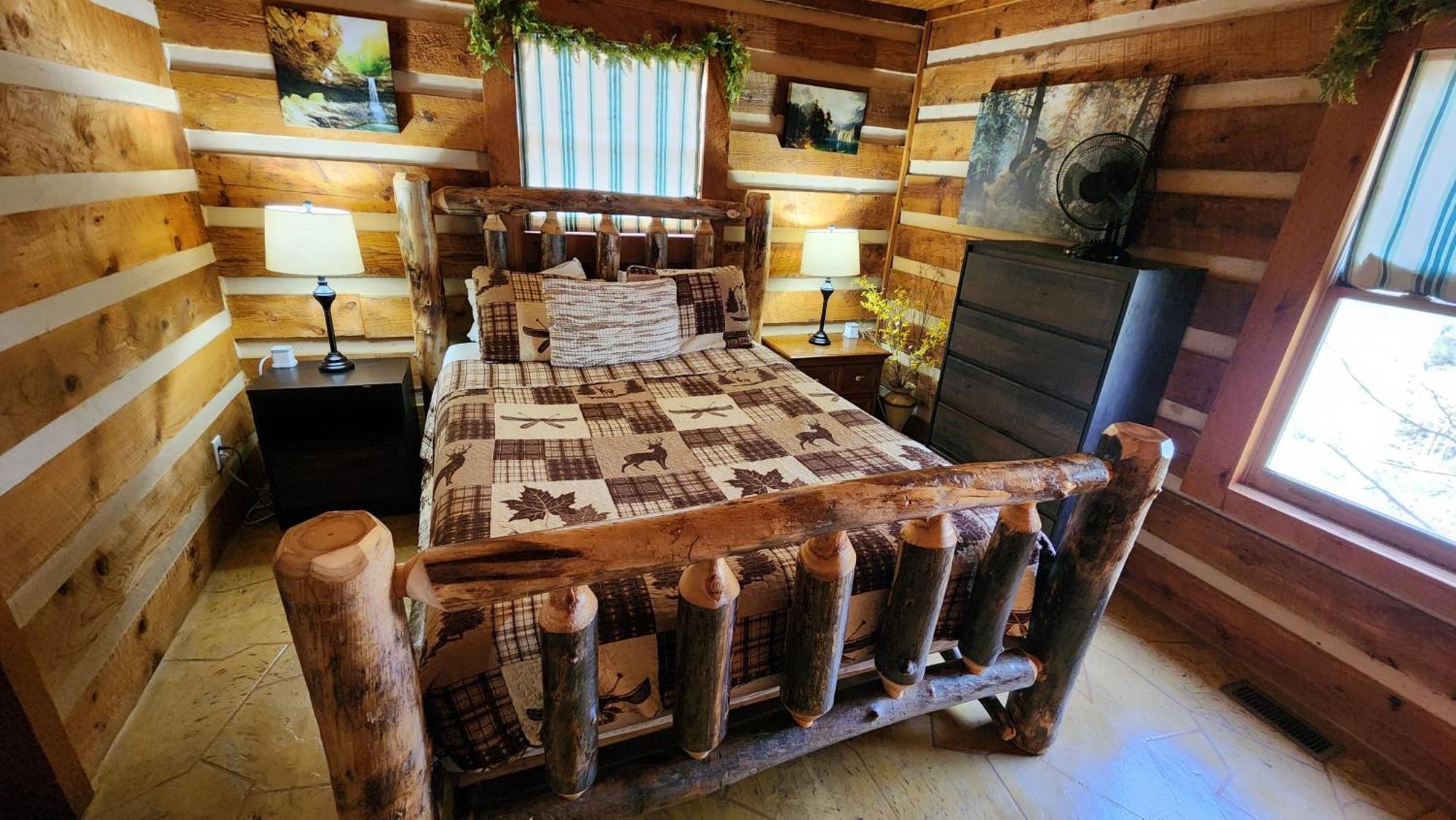 Rustic Cabin 세비어빌 외부 사진