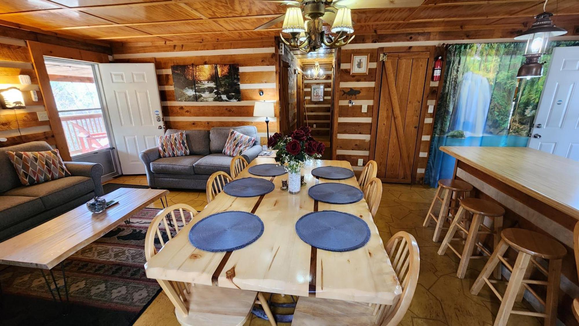 Rustic Cabin 세비어빌 외부 사진